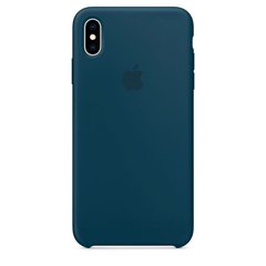 Силиконовый чехол-накладка для Apple iPhone XS Max Silicone Case Pacific Green (MUJQ2)