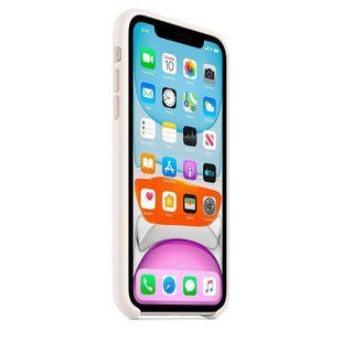 Силиконовый чехол AnySmart Silicone Case White для iPhone 11 (OEM)