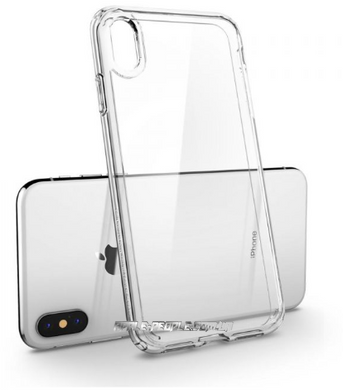 Прозрачный силиконовый чехол Clear Case AnySmart для iPhone X / Xs