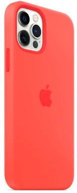 Силиконовый чехол Apple Silicone Case with MagSafe Pink Citrus для iPhone 12 | 12 Pro (MHL03)