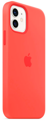 Силиконовый чехол Apple Silicone Case with MagSafe Pink Citrus для iPhone 12 | 12 Pro (MHL03)