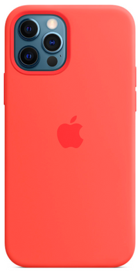 Силиконовый чехол Apple Silicone Case with MagSafe Pink Citrus для iPhone 12 | 12 Pro (MHL03)