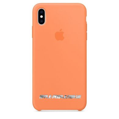 Силиконовый чехол-накладка для Apple iPhone XS Max Silicone Case Papaya (MVF72)