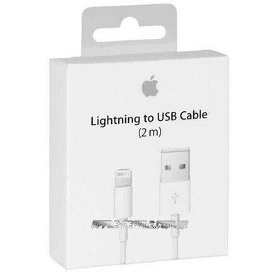 Кабель Apple USB to Lightning 2m Белый (MD819)