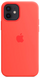 Силиконовый чехол Apple Silicone Case with MagSafe Pink Citrus для iPhone 12 | 12 Pro (MHL03)