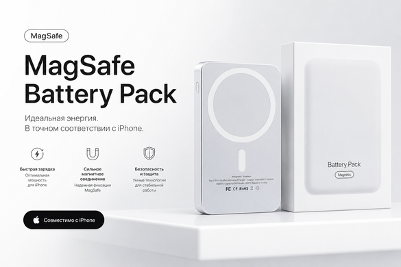MagSafe Battery Pack 10000mAh White HC