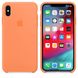 Силиконовый чехол-накладка для Apple iPhone XS Max Silicone Case Papaya (MVF72)