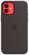 Силиконовый чехол Apple Silicone Case with MagSafe Black для iPhone 12 | 12 Pro (MHL73)