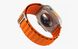 Apple Watch Ultra GPS + Cellular, 49mm Titanium Case with Orange Alpine Loop - Medium MQFL3