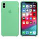 Силиконовый чехол-накладка для Apple iPhone XS Max Silicone Case Spearmint (MVF82)