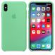 Силиконовый чехол-накладка для Apple iPhone XS Max Silicone Case Spearmint (MVF82)