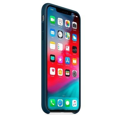Силиконовый чехол-накладка-накладка AnySmart для iPhone XS Max Silicone Case Pacific Green