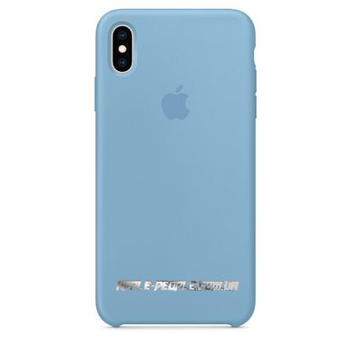 Силиконовый чехол-накладка для Apple iPhone XS Max Silicone Case Cornflower (MW952)