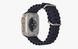 Apple Watch Ultra GPS + Cellular, 49mm Titanium Case with Midnight Ocean Band MQFK3