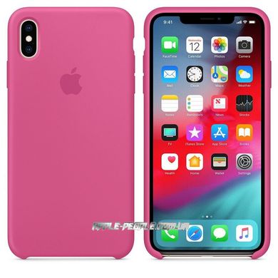 Силиконовый чехол-накладка для Apple iPhone XS Max Silicone Case Dragon Fruit (MW972)