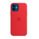 Защитная панель AnySmart Silicone Case MagSafe (PRODUCT) RED для iPhone 12 mini (OEM)