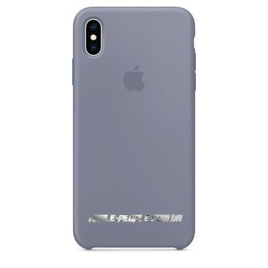 Панель AnySmart для iPhone XS Max Silicone Case Lavender Gray (MTFH2ZM/A)
