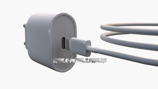 Apple iPhone 20W Блок швидкого заряджання USB-C Power Adapter Type