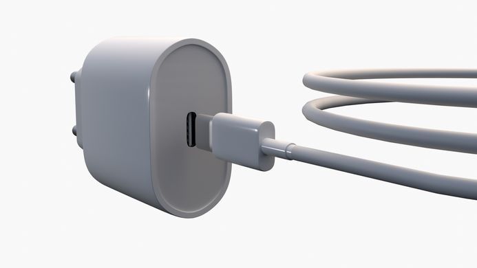 Apple iPhone  20W Блок быстрой зарядки USB-C Power Adapter Type-C