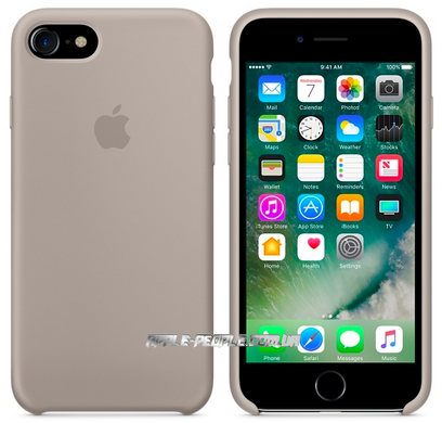 Панель для Apple iPhone 8 / 7 Silicone Case - Pebble