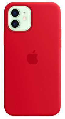 Силиконовый чехол Apple iPhone 12 Mini Silicone Case with MagSafe (PRODUCT)RED (MHKW3)