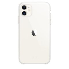Прозрачный силиконовый чехол Clear Case для Apple iPhone 11