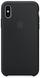 Силиконовый чехол Apple для iPhone X / XS Silicone Case - Black (MRW72)